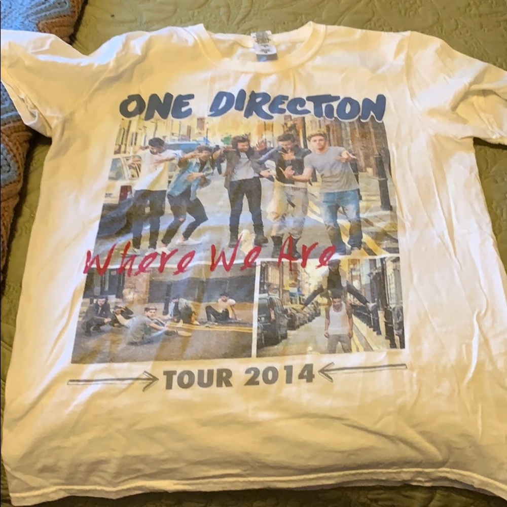 One Direction tour shirt